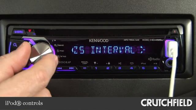 Kenwood KDC-HD455U Car Receiver Demo | Crutchfield Video смотреть онлайн
