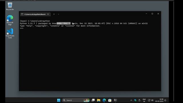 Setup Windows 11 environment for Python coding - using Anaconda Python with VisualStudio Code (2024 смотреть онлайн