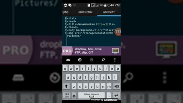 Cara menambahkan foto atau gambar ke script html смотреть онлайн