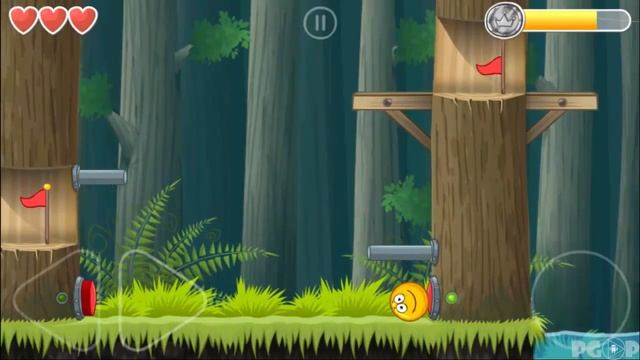 Red Ball 4: DEEP FOREST - Games For Android PART 4 смотреть онлайн