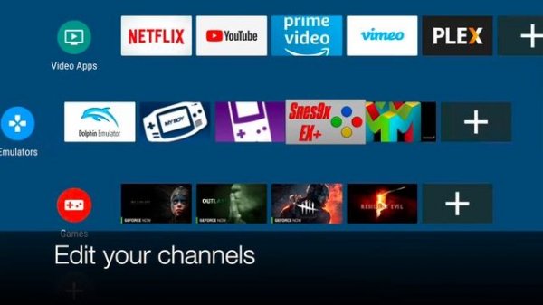 Android TV Custom Channels Sideload application