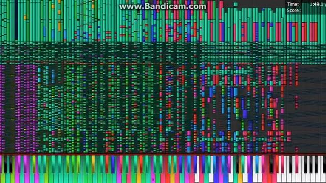 [Black MIDI] Bad Apple 4.6 million notes NES Soundfont смотреть онлайн