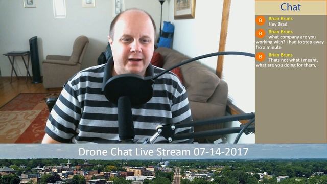 DJI Firmware Update (Geofencing)- Drone Chat Live stream 07-14-2017 смотреть онлайн