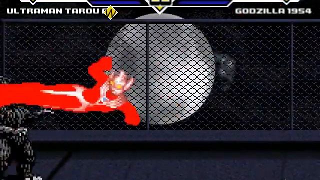 Ultraman Taro vs Godzilla 1954 MUGEN BATTLE смотреть онлайн