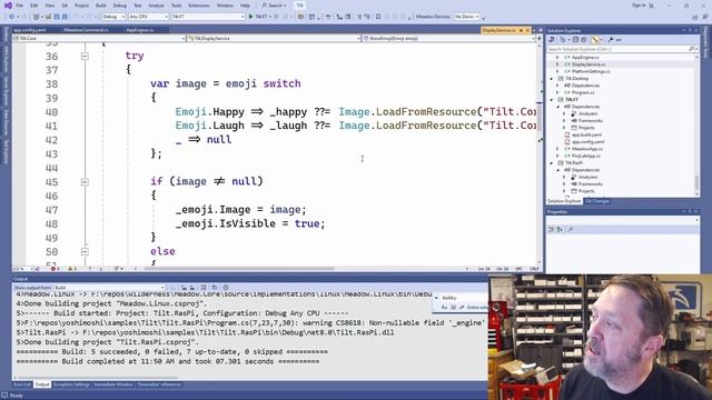 Sending Secure Remote Commands to a Raspberry Pi with C# and Meadow.Cloud смотреть онлайн