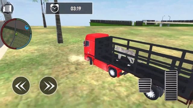 🦓Animal cargo truck driving games - android gameplay FHD смотреть онлайн