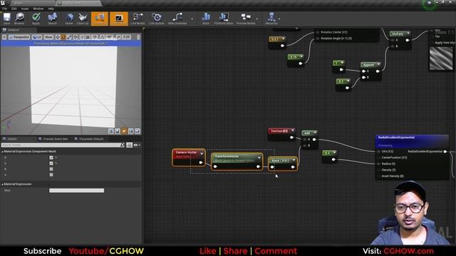 Fake Glass Material in UE4.27 Tutorial | Download Files смотреть онлайн