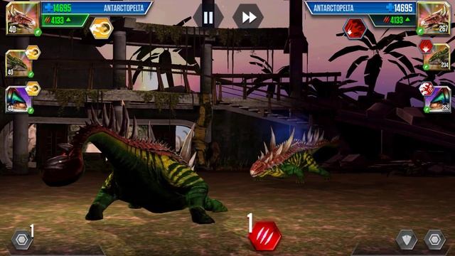 SUPER BATTLE HERBIVORES MAXIMUM MODS | JURASSIC WORLD THE GAME смотреть онлайн