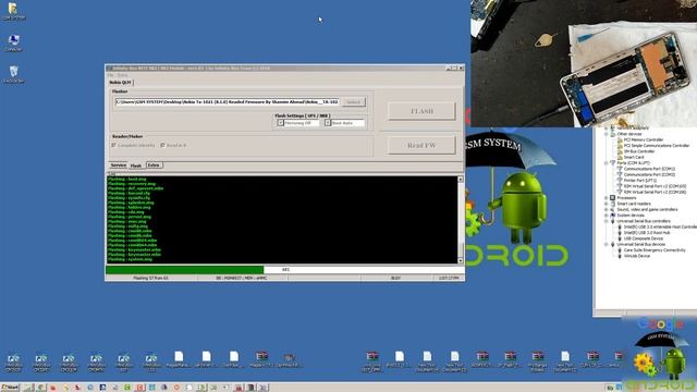 nokia 6 ta 1021 flashing hang on logo problem solution смотреть онлайн