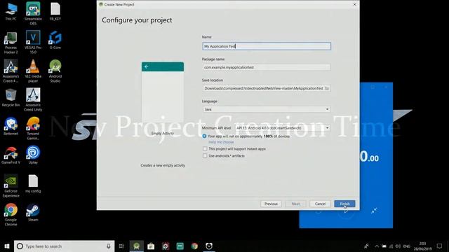Android Studio speed test Windows 10 i7-8750H [ASUS ROG STRIX SCAR 2] [NVIDIA GEFORE GTX1070] смотреть онлайн