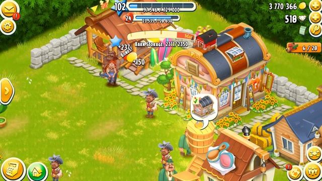 Hay Day Level 102 Update 12 HD 1080p смотреть онлайн