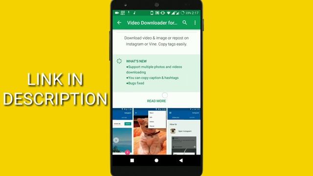 Download Instagram Videos & Photos In Android [ Hindi/Urdu ] смотреть онлайн