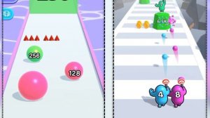 Ball Run 2048 in Infinity Mod 2048 vs Fog Guys Run And Gun 2048 / 2048 ball run Gameplay All Levels