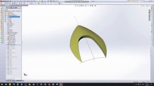 3D моделирование с переходом от поверхностей к твердому телу и обратно в SolidWorks