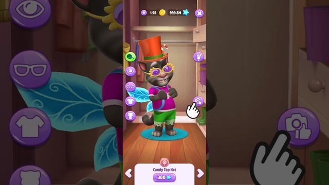 Buying All Dresses - Unlimited Money - My Talking Tom 2 - GAMEPLAY 4U