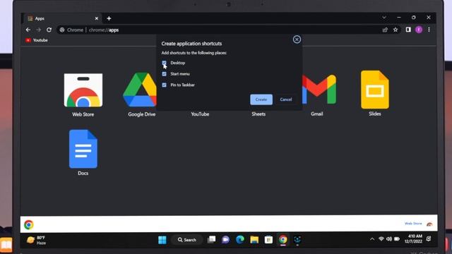 How to Create Gmail Shortcut on Desktop in Windows 11! смотреть онлайн