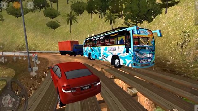 SKT Kuruvi Private Bus Mod In Bus Simulator Indonesia - Bussid Bus Mod - Bussid Car Mod - Bussid