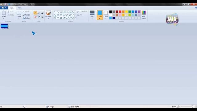Make Desktop Wallpaper in 5 Seconds | Microsoft Paint Trick смотреть онлайн