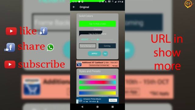 How to Apply Your Android Mobile Status Bar Good Color Effects in telugu by ganeshtechintelugu смотреть онлайн