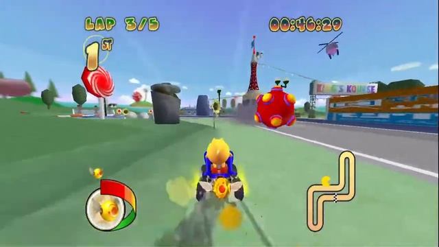 Pac -Man World Rally-King's Kourse смотреть онлайн