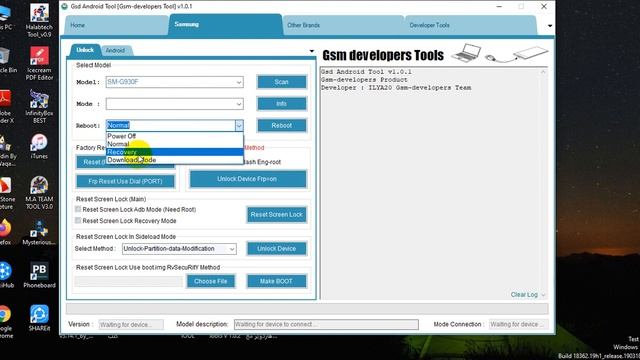 مراجعة الاداه المجانية gsd android tool لاجهزة سامسونج وmtk والكوالكوم смотреть онлайн