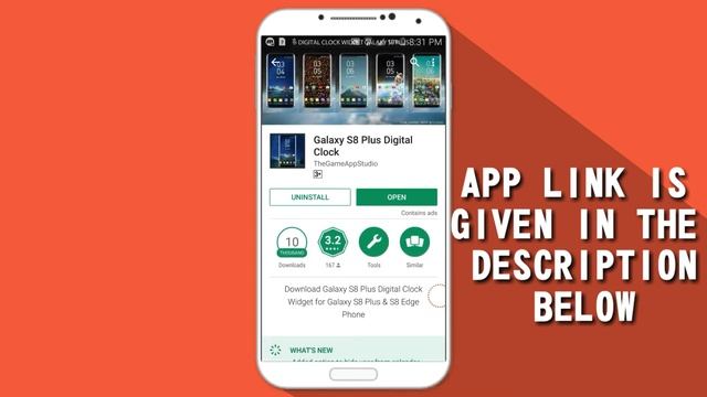 Get Galaxy s8 Clock widget in any android device (No root) смотреть онлайн