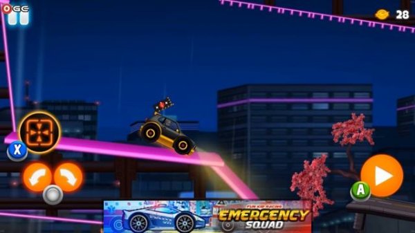 Ninja City Tokyo Drift Clumsy Ninja Chasing Cars / Tinylab Games / Android Gameplay FHD