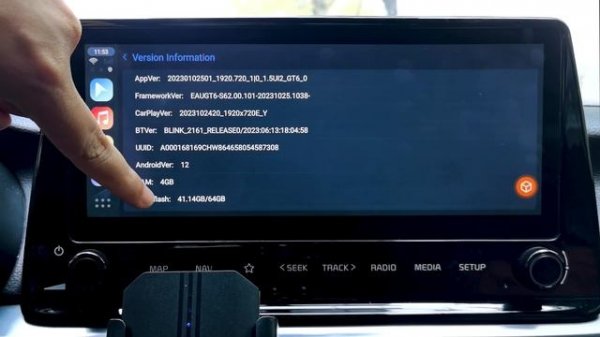 Linkifun GT6 Android 12 Smart AI Box Wireless Carplay/ Android Auto Adapter with HDMI