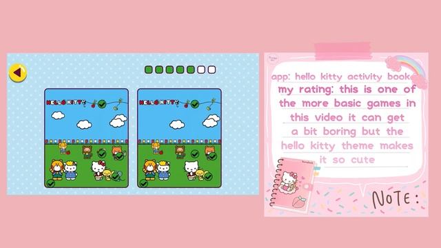 Hello kitty and Sanrio aesthetic kawaii games to play смотреть онлайн