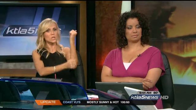 GH Bradford Anderson & Kirsten Storms on KTLA Morning News (HD) смотреть онлайн