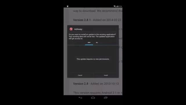 Android App Adaway Tutorial APK смотреть онлайн