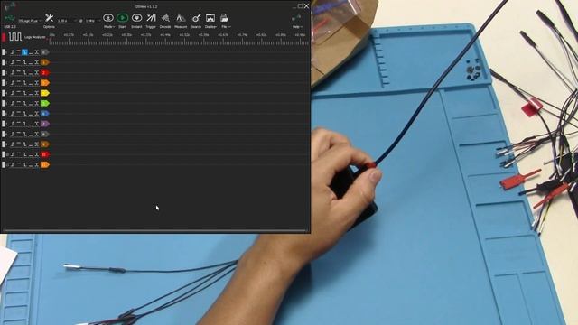 Analizador logico DSLogic plus -en laptops. смотреть онлайн