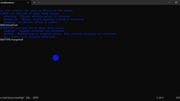 How to Selinux Disable or Enable Permanently Linux Server
