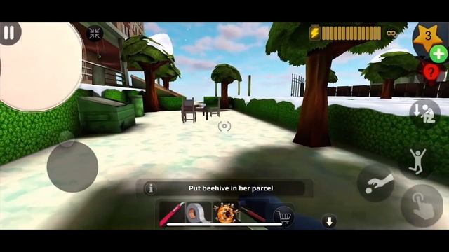 Scary Teacher 3D - Gameplay Walkthrough Part 13 - Chapter 1 Ruin the Parcel(iOS, Android) смотреть онлайн