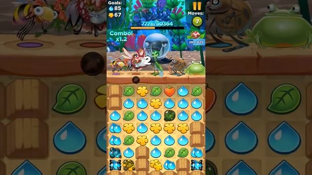 Best Fiends level 673 walkthrough ios android gameplay HD смотреть онлайн