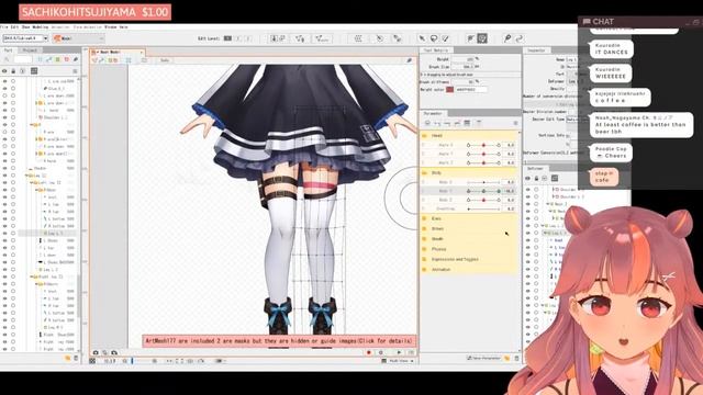 【Art Stream】Live2D VTuber Model Commission - VTuber LIVE