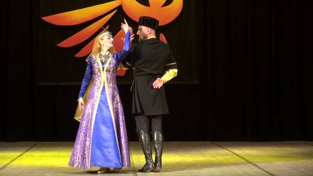 Азербайджанский танец "Узундара" смотреть онлайн