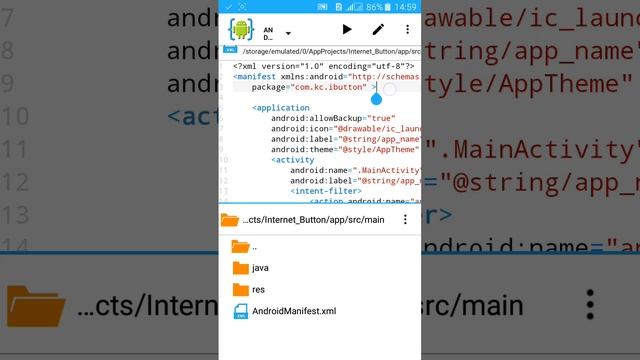 AIDE Tutorial- 9 Internet Button смотреть онлайн