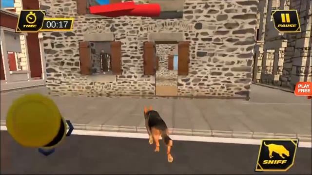 Border Police Dog Chase Sim 3D - Android Gameplay HD смотреть онлайн