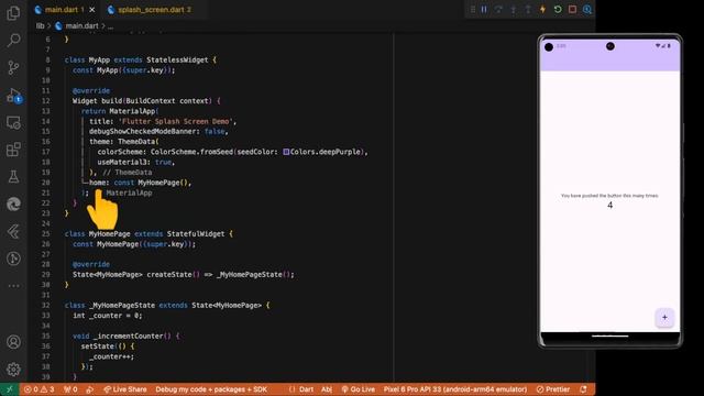 Flutter Splash Screens Made Easy: Create Eye-Catching Intros in Minutes! смотреть онлайн
