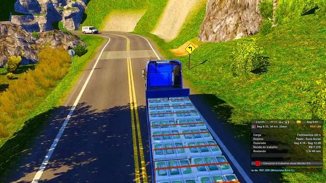🔴LIVE JOGANDO EURO TRUCK SIMULATOR 2 EM COMBOIO NO MAPA EAA смотреть онлайн