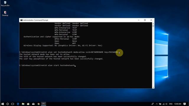 How to start Hotspot on Windows using cmd смотреть онлайн