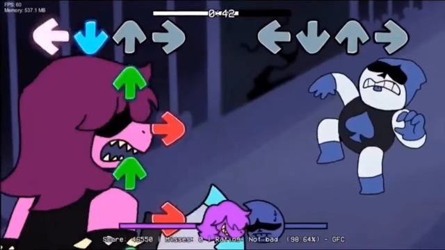 FNF seek’s cool DELTARUNE mod |IN MY WAY| русская озвучка смотреть онлайн