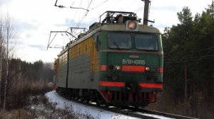 "Впервые на ветке!" ВЛ11К-108 со снегоуборочной техникой СДПМ-2577 и СМ2А-975