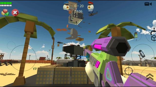 Playing Chicken Gun Video Game MilitaryBase2 || Best Online Games For Android 2023 смотреть онлайн