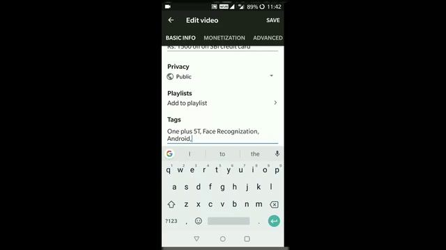 How to Tag your videos in Youtube Creator Studio App смотреть онлайн