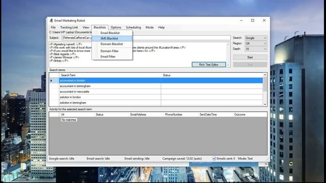 Email Marketing Robot v2.20.1 Walk Through смотреть онлайн