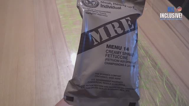 Сухпай USA MRE вар. 14 вегетарианский Сухой паёк Американской Армии смотреть онлайн