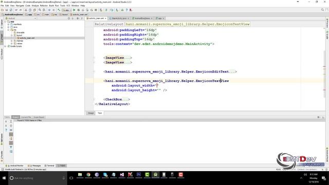 Android Studio Tutorial - Integration Emojicon смотреть онлайн