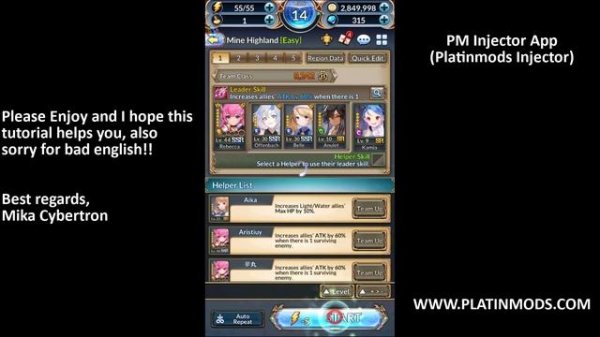 How To Use PM Injector App (Platinmods Injector)